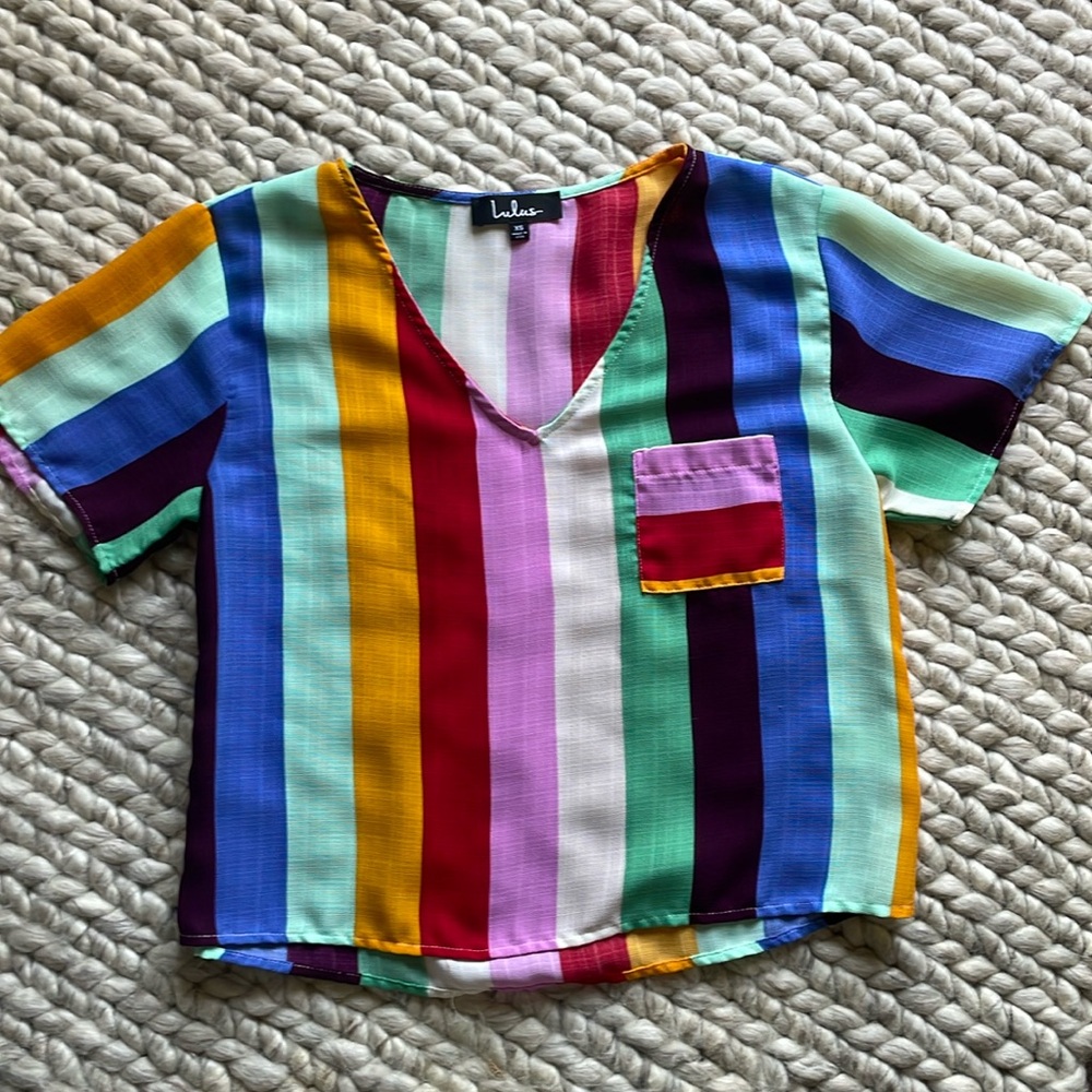 Lulus striped top